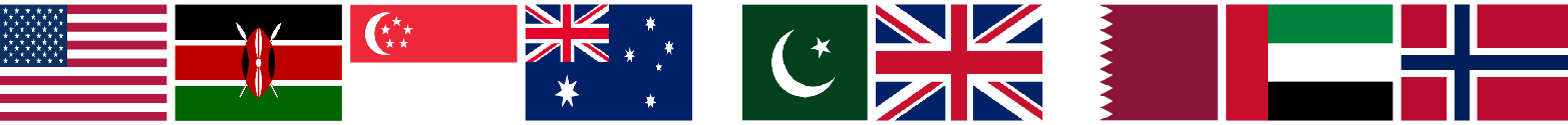 Public Speaking Academy international client flags
